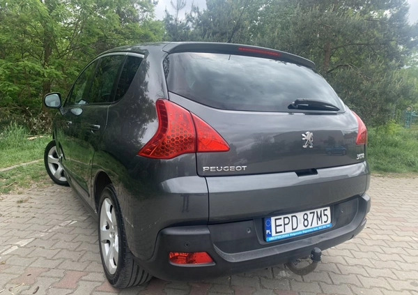 Peugeot 3008 cena 14999 przebieg: 213273, rok produkcji 2011 z Piaseczno małe 232